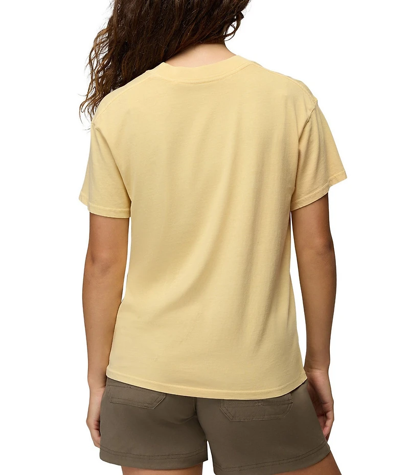 prAna Everyday Solid Short Sleeve Relaxed Fit Tee