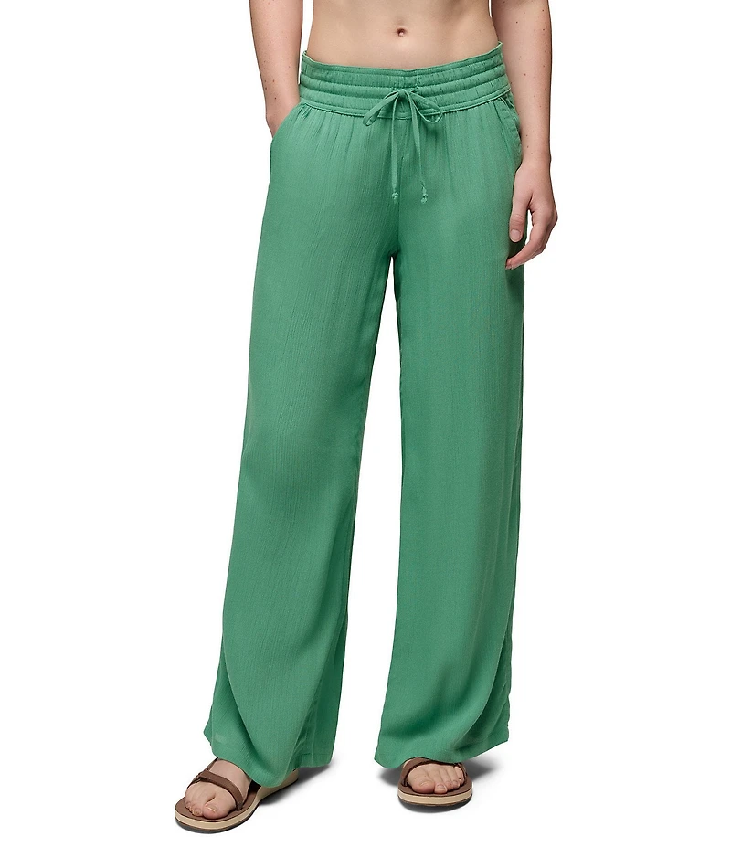 prAna Fernie Mid Rise Wide Leg Beach Pant Swim Cover-Up