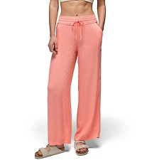 prAna Fernie Mid Rise Wide Leg Beach Pant Swim Cover-Up