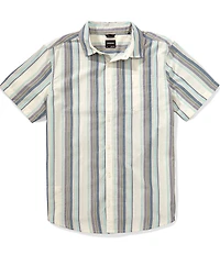prAna Groveland Stripe Short Sleeve Woven Shirt