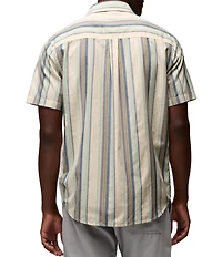 prAna Groveland Stripe Short Sleeve Woven Shirt