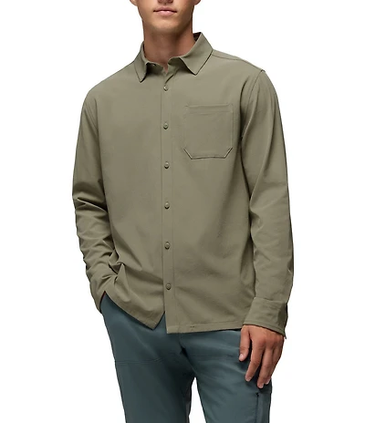 prAna Hybridizer Long Sleeve Woven Shirt
