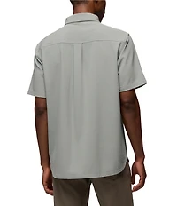 prAna Hybridizer Solid Short Sleeve Woven Shirt