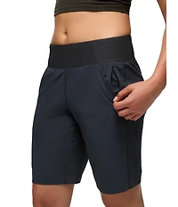 prAna Koen Flat Front Mid Rise Pull-On Shorts
