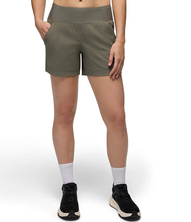 prAna Koen Mid Rise 5#double; Pull-On Shorts