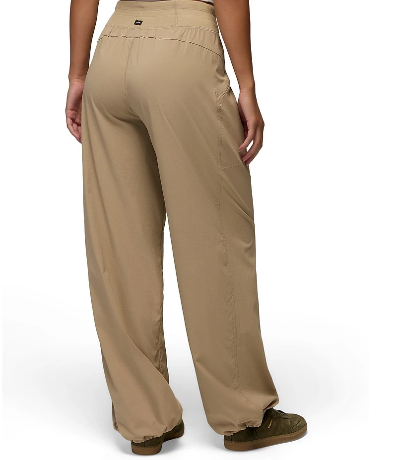 prAna Koen Mid Rise Wide Leg Pull-On Pants