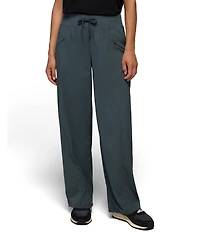 prAna Koen Mid Rise Wide Leg Pull-On Pants