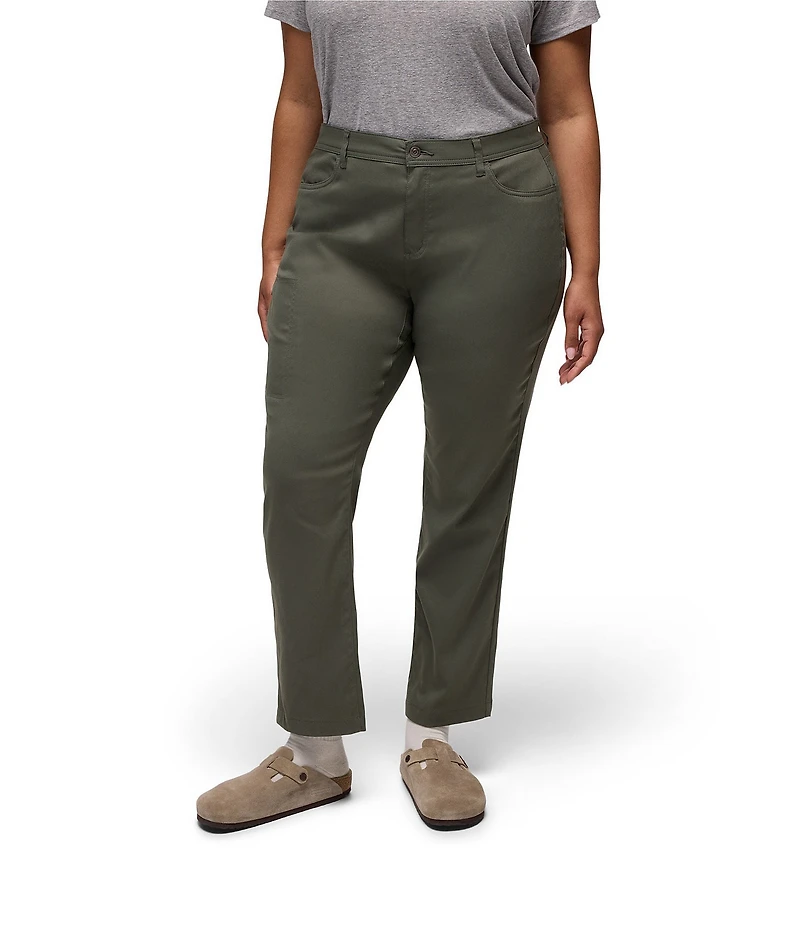 prAna Plus Size Zion Halle Stretch Mid Rise Pants