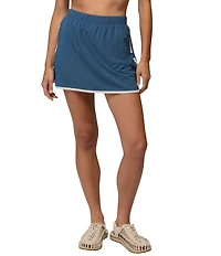 prAna Railay Contrast Pipping High Waist Scallop Skort