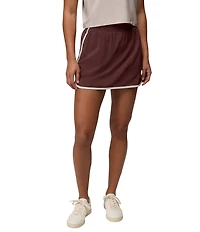 prAna Railay Contrast Pipping High Waist Scallop Skort