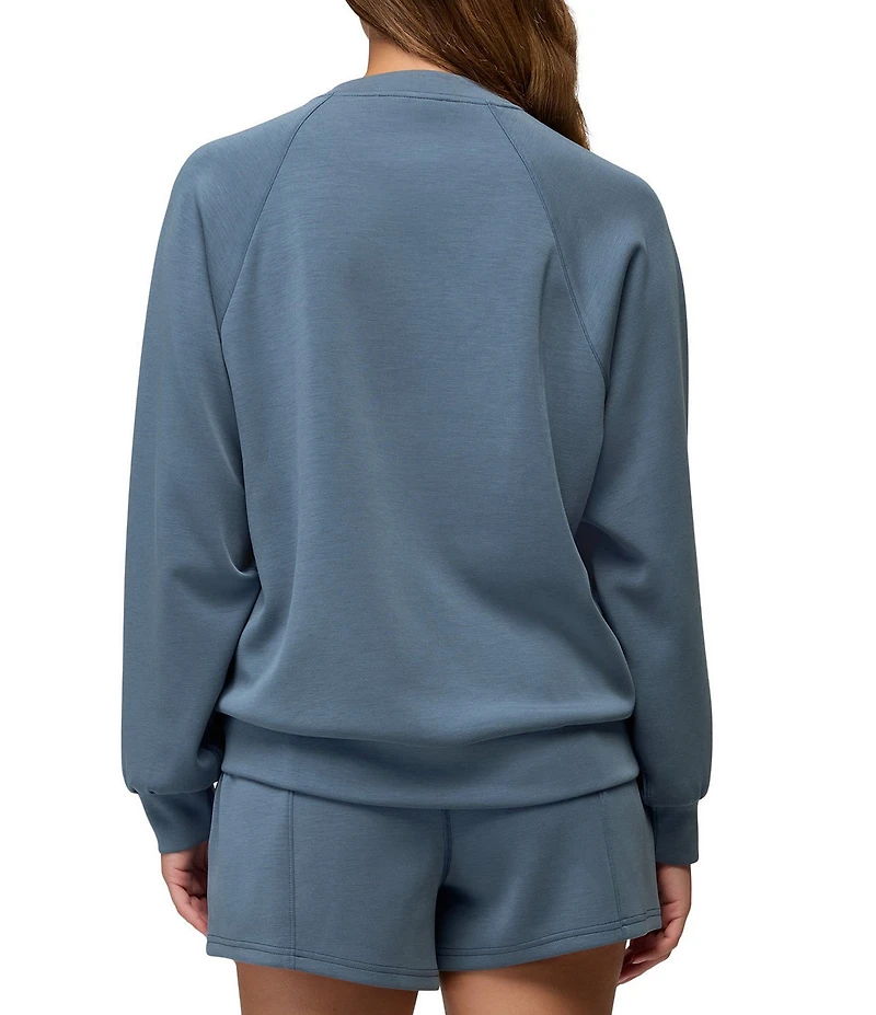 prAna Shea Soft Crew Neck Long Sleeve Pullover Top