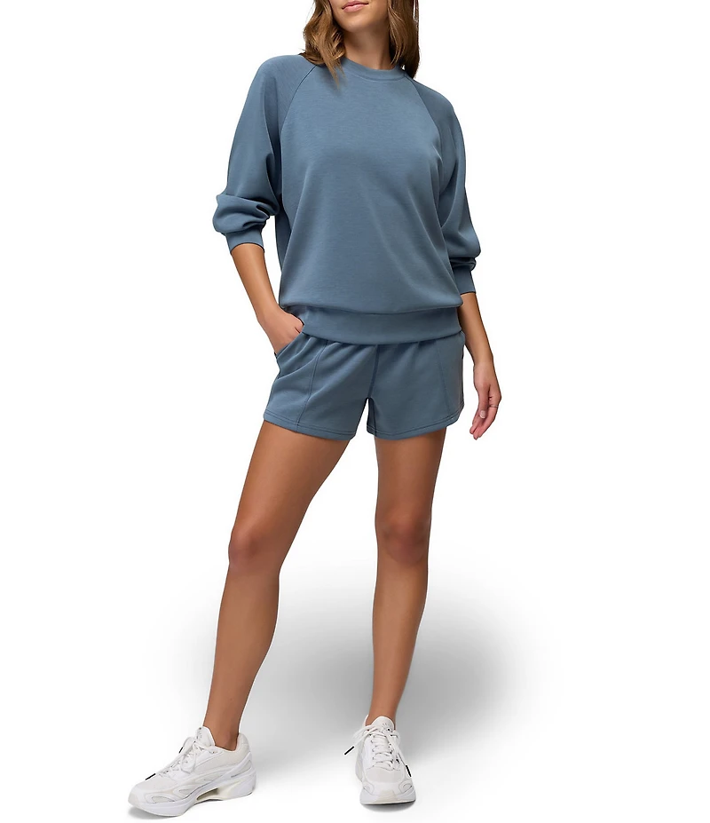 prAna Shea Soft Crew Neck Long Sleeve Pullover Top