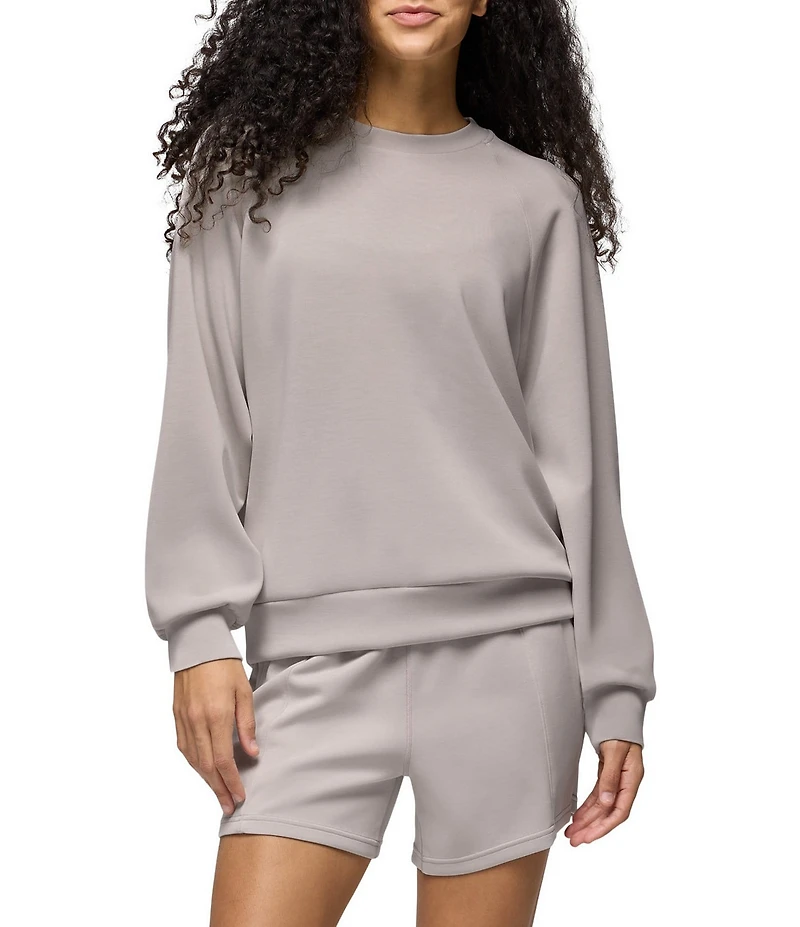 prAna Shea Soft Crew Neck Long Sleeve Pullover Top