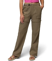 prAna Stretch Zion Convertible Mid Rise Pull-On Pants