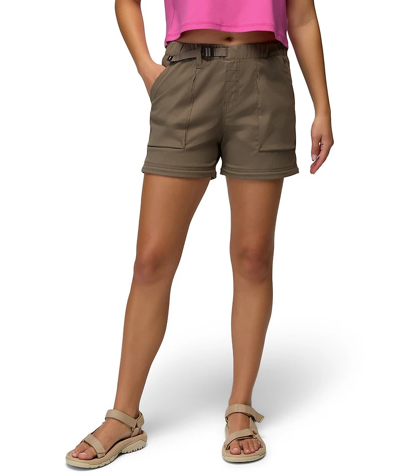 prAna Stretch Zion Convertible Mid Rise Pull-On Pants