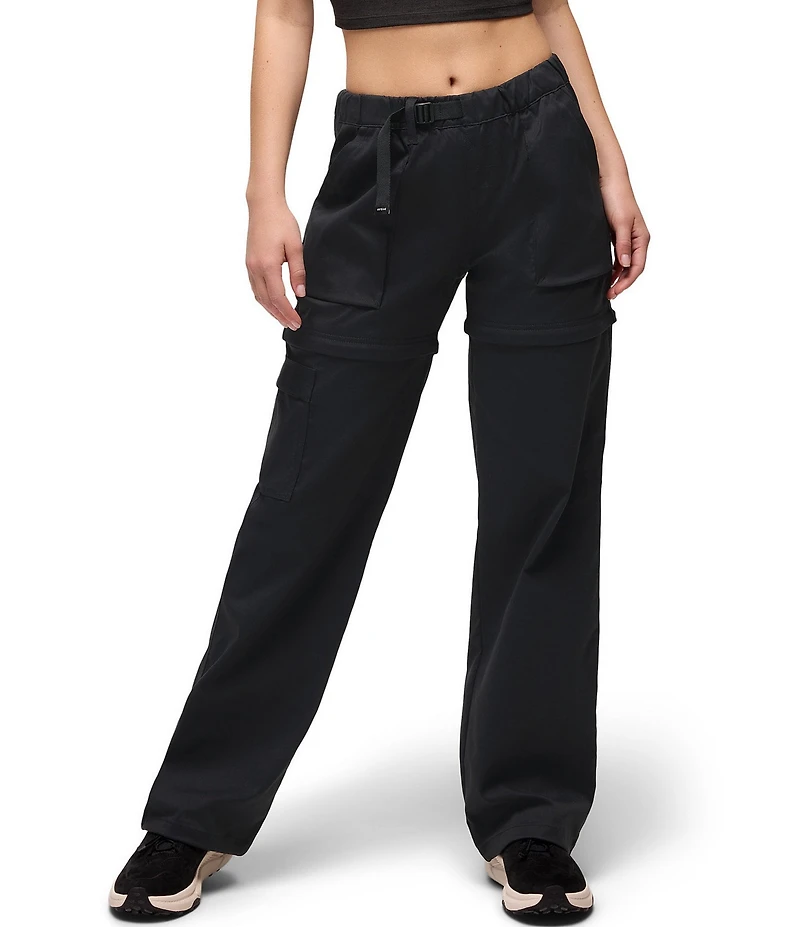 prAna Stretch Zion Convertible Mid Rise Pull-On Pants