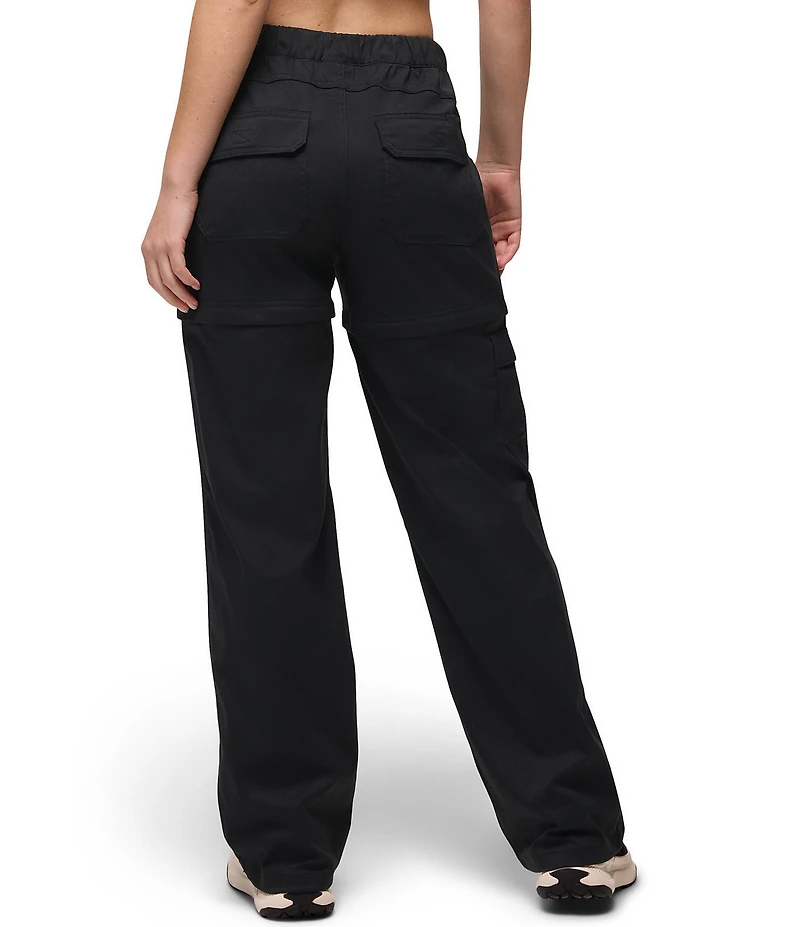 prAna Stretch Zion Convertible Mid Rise Pull-On Pants