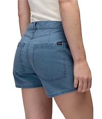 prAna Suton Organic Cotton Slub Texture Mid Rise Utility Shorts