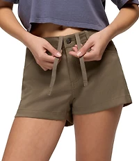 prAna Zion Stretch Halle Flat Front 3#double; Shorts