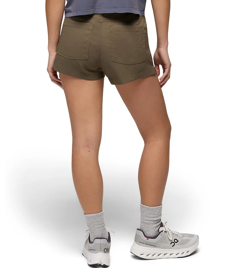prAna Zion Stretch Halle Flat Front 5#double; Shorts