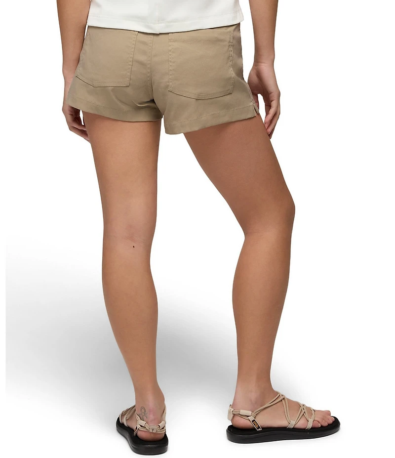 prAna Zion Stretch Halle Flat Front 5#double; Shorts