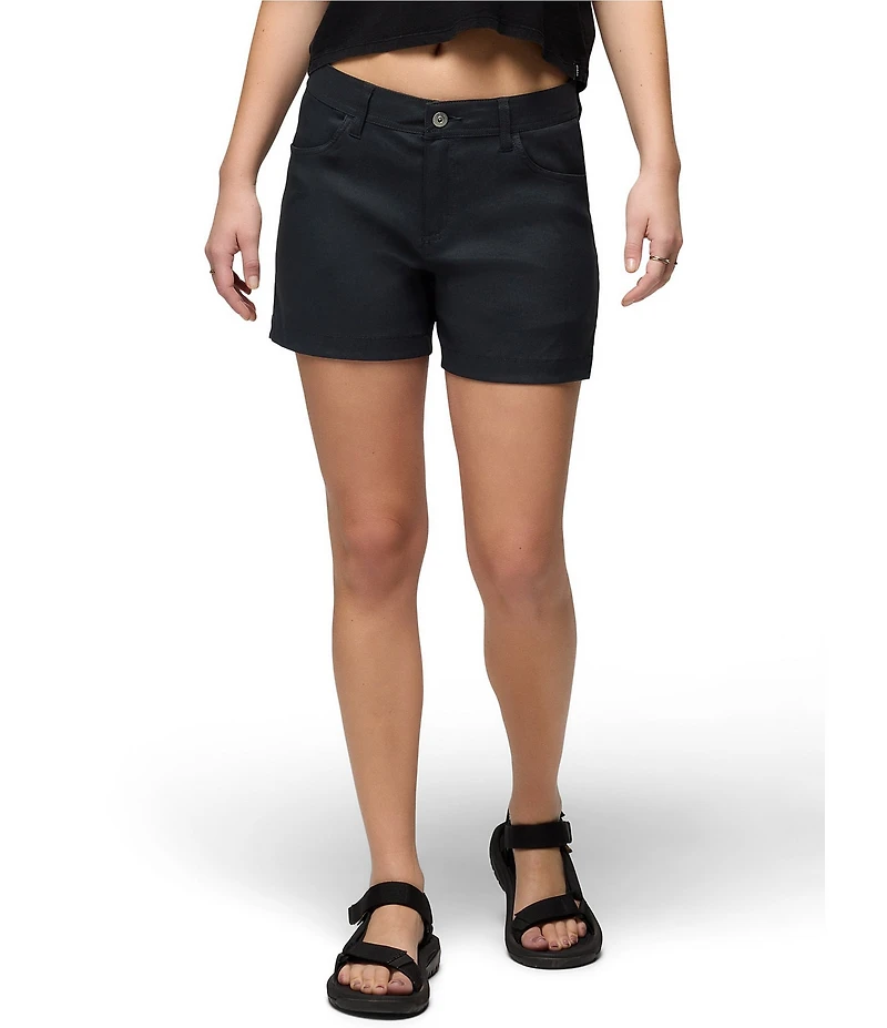 prAna Zion Stretch Halle Flat Front 5#double; Shorts