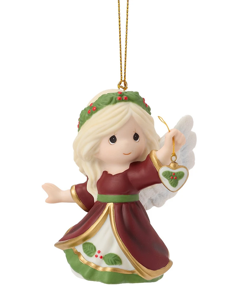 Precious Moments 16th Annual Angel With Heart Hanging Ornament