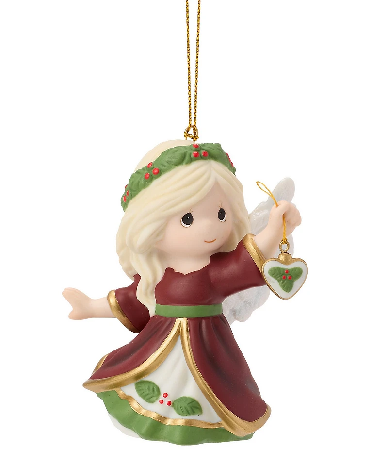 Precious Moments 16th Annual Angel With Heart Hanging Ornament