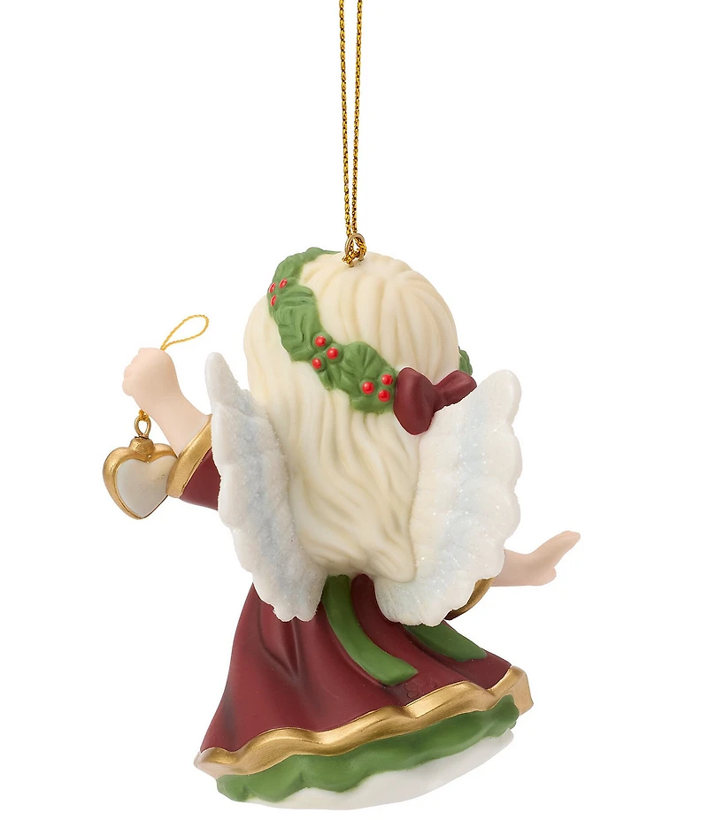 Precious Moments 16th Annual Angel With Heart Hanging Ornament