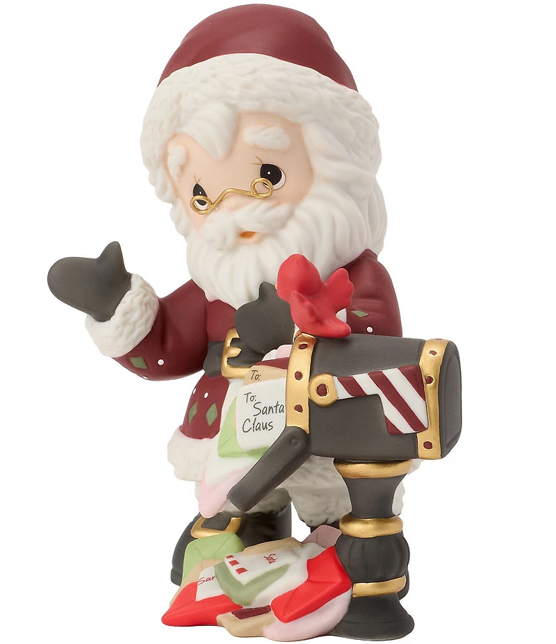 Precious Moments 18th Annual Santa by Mailbox Figurine