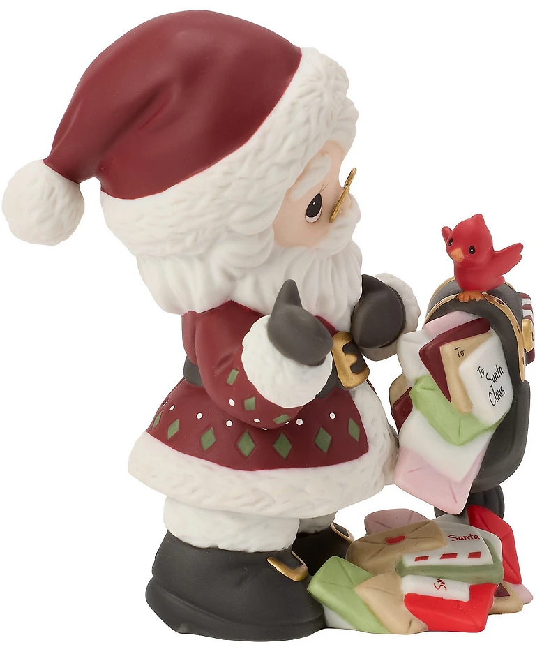 Precious Moments 18th Annual Santa by Mailbox Figurine