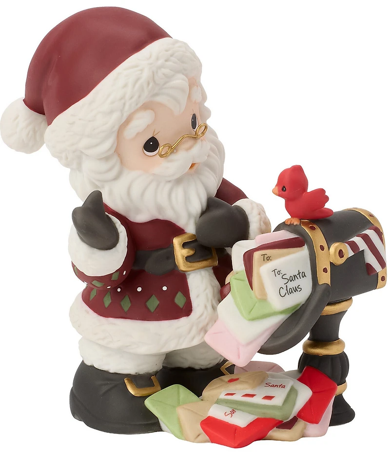 Precious Moments 18th Annual Santa by Mailbox Figurine