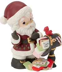 Precious Moments 18th Annual Santa by Mailbox Figurine