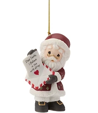 Precious Moments 18th Annual Santa With Letter Hanging Ornament