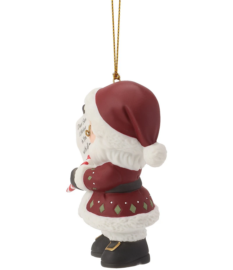Precious Moments 18th Annual Santa With Letter Hanging Ornament