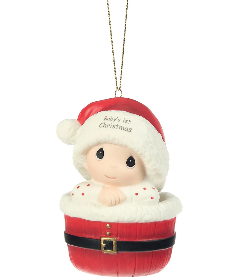 Precious Moments Baby's First Christmas Hanging Ornament