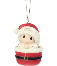 Precious Moments Baby's First Christmas Hanging Ornament