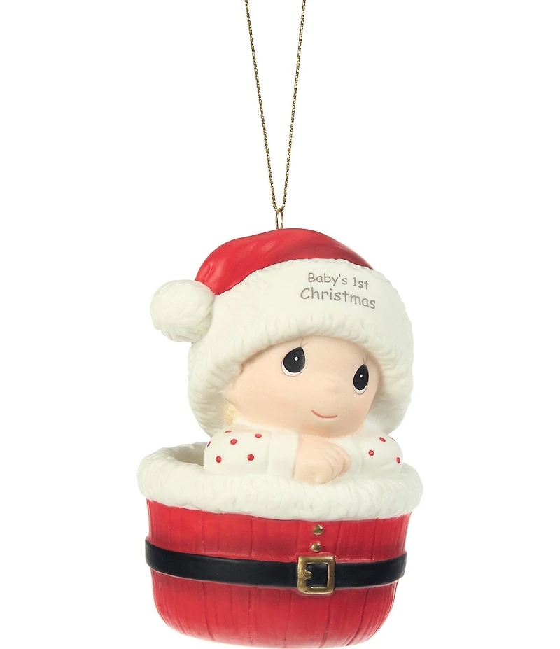 Precious Moments Baby's First Christmas Hanging Ornament