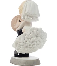 Precious Moments Best Day Ever Groom Lifting Bride Porcelain Figurine