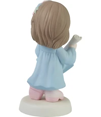 Precious Moments Brunette Graduation Girl Porcelain Figurine