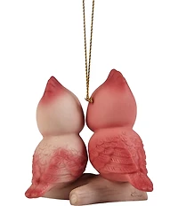 Precious Moments Cardinal Couple Hanging Ornament