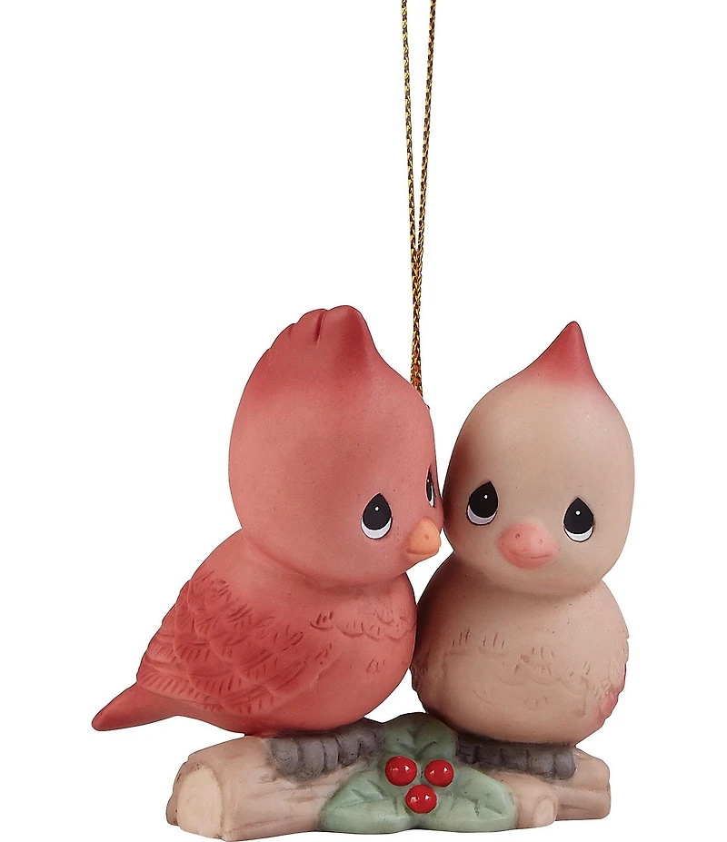 Precious Moments Cardinal Couple Hanging Ornament