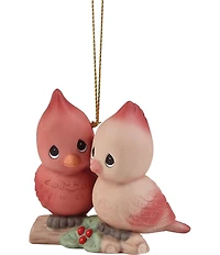 Precious Moments Cardinal Couple Hanging Ornament