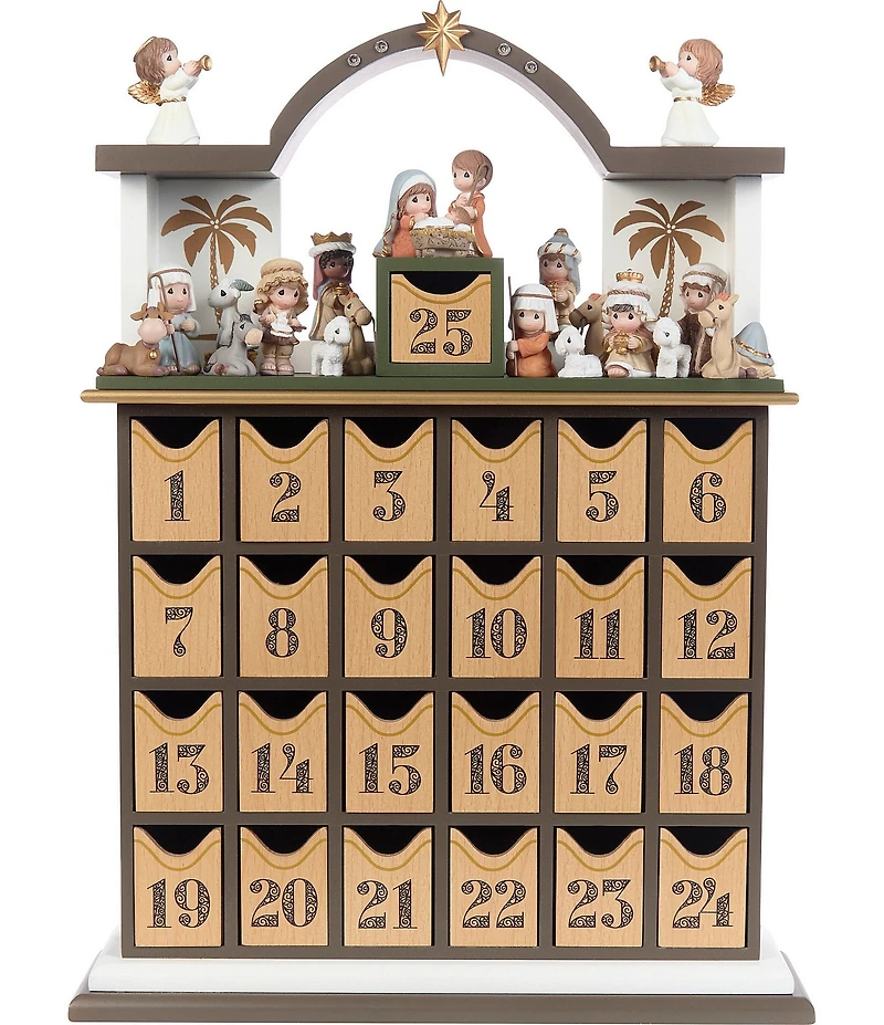 Precious Moments Countdown To Christmas Nativity Advent Calendar with Storybook