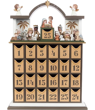 Precious Moments Countdown To Christmas Nativity Advent Calendar with Storybook