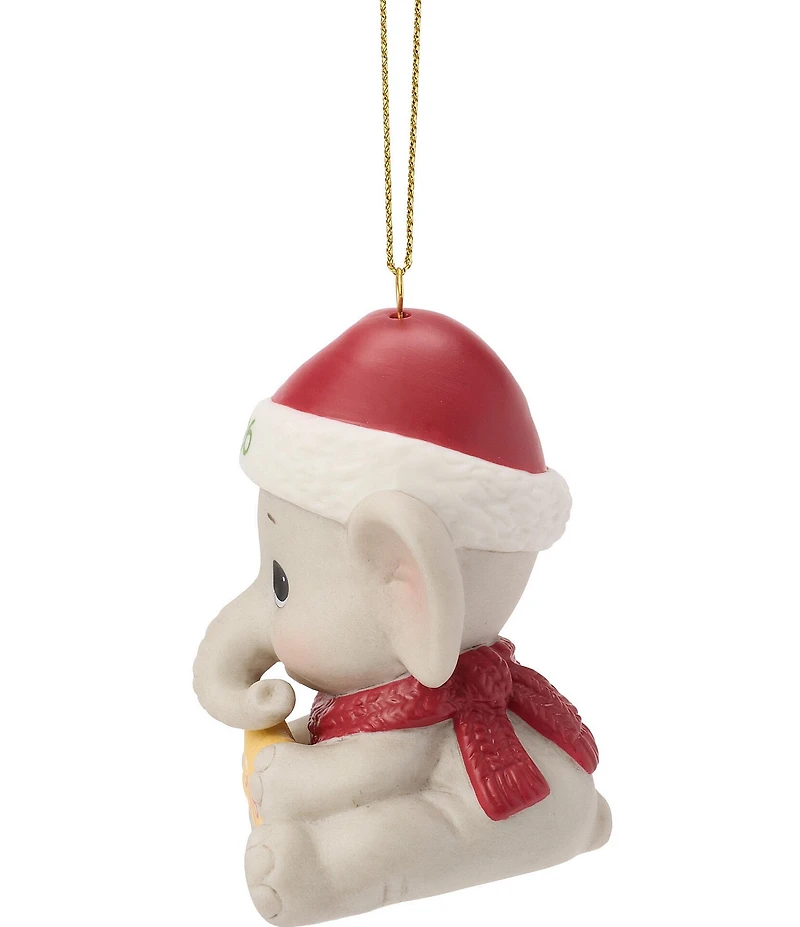 Precious Moments Dated 2026 Elephant Hanging Ornament