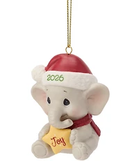 Precious Moments Dated 2026 Elephant Hanging Ornament