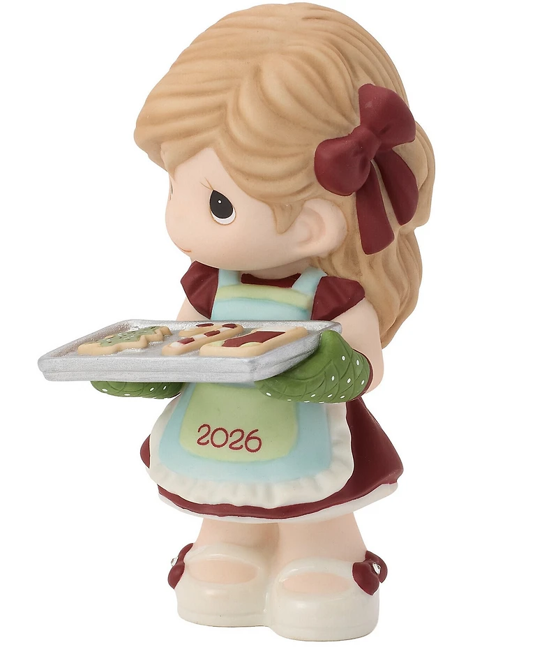 Precious Moments Dated 2026 Girl With Cookie Tray Figurine