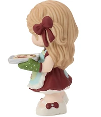 Precious Moments Dated 2026 Girl With Cookie Tray Figurine