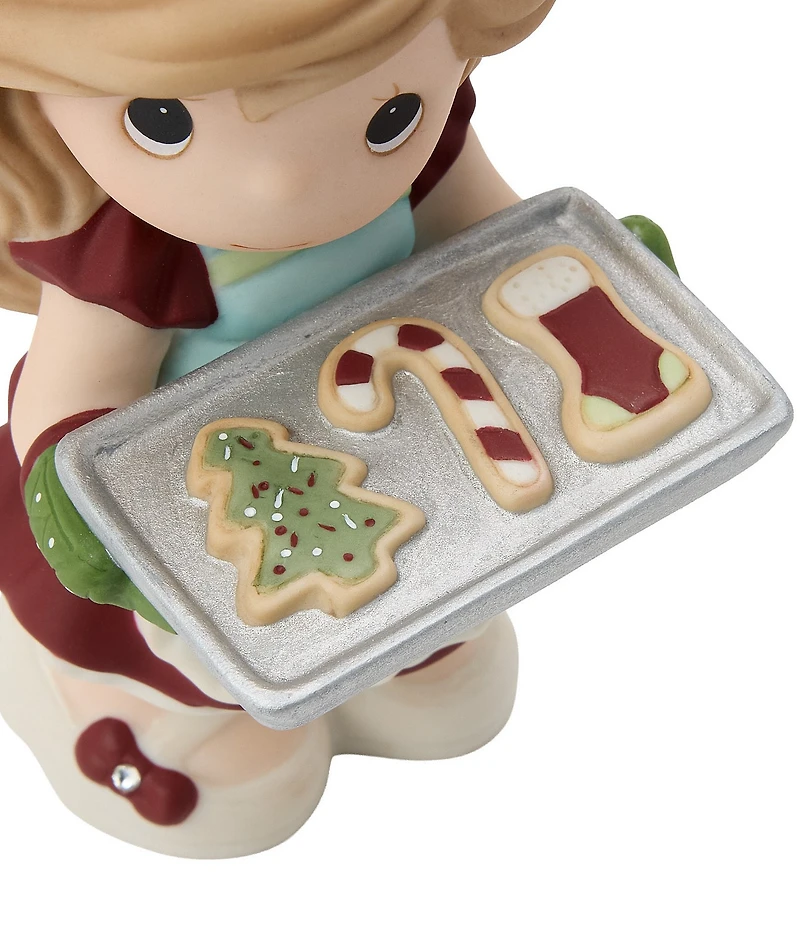 Precious Moments Dated 2026 Girl With Cookie Tray Figurine